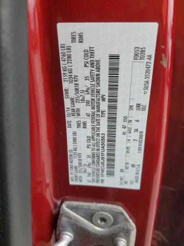 Photo 14 from auction – 2015 FORD ESCAPE TIT with VIN 1FMCU0J91FUA50563