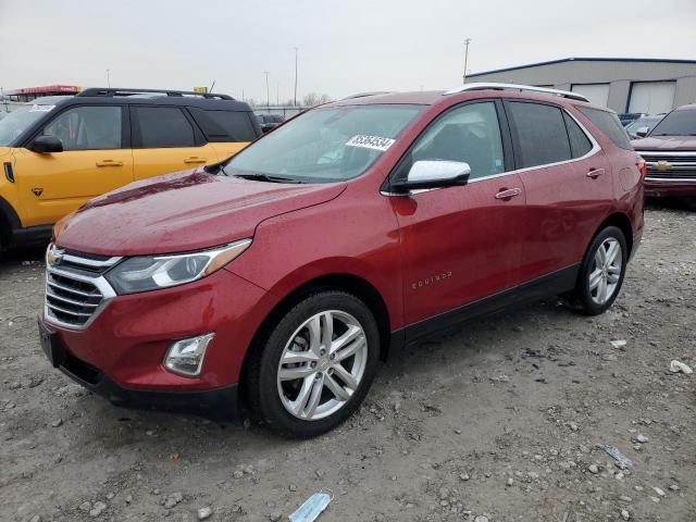 CHEVROLET EQUINOX PR 2020 with VIN 3GNAXYEX2LS526123 - Photo from auction