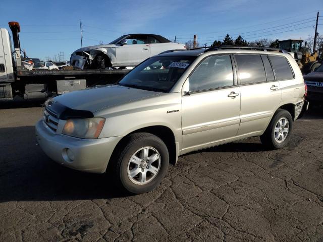 TOYOTA HIGHLANDER 2003 with VIN JTEHF21A530144552 - Photo from auction