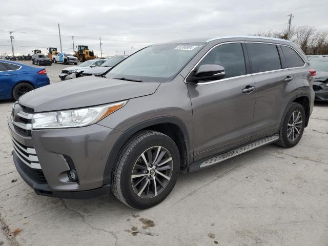 TOYOTA HIGHLANDER 2018 with VIN 5TDKZRFH5JS278021 - Photo from auction
