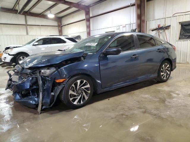 HONDA CIVIC EX 2018 with VIN 19XFC2F72JE001483 - Photo from auction