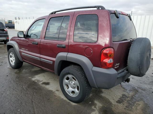 Photo 2 from auction – 2002 JEEP LIBERTY SP with VIN 1J4GL48K12W296207