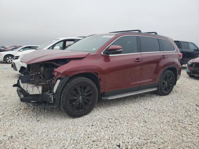 TOYOTA HIGHLANDER 2019 with VIN 5TDKZRFH1KS353699 - Photo from auction