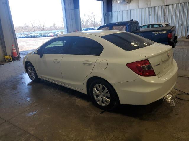 Photo 2 from auction – 2012 HONDA CIVIC LX with VIN 19XFB2F58CE053110