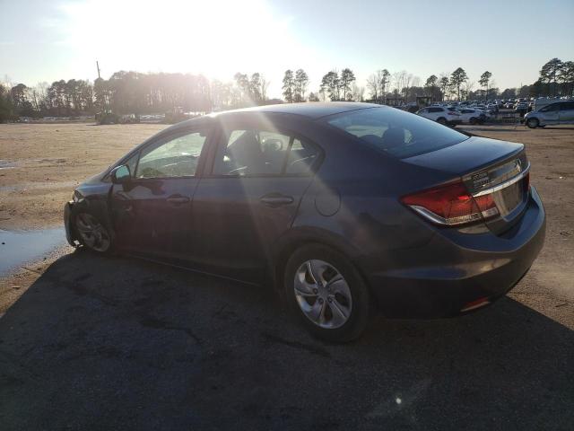 Photo 2 from auction – 2014 HONDA CIVIC LX with VIN 19XFB2F51EE253328