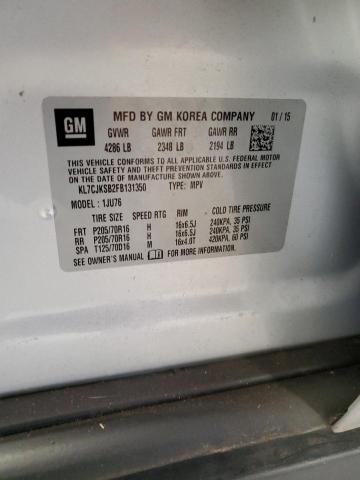 صورة رقم 14 من المزاد - 2015 CHEVROLET TRAX LS مع VIN KL7CJKSB2FB131350