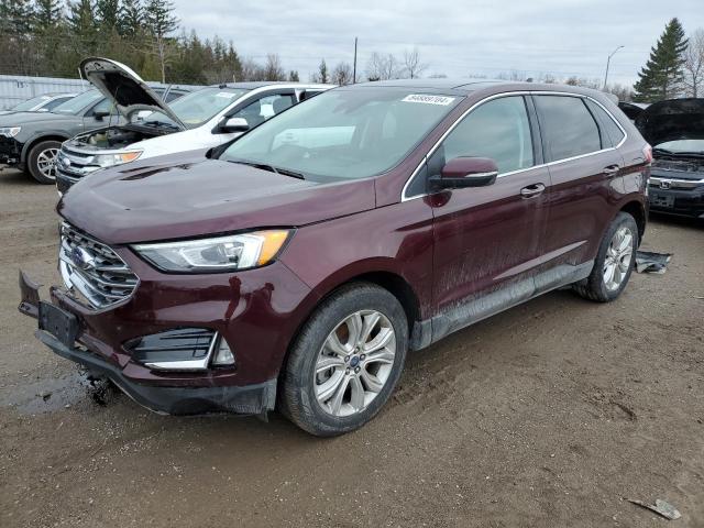 FORD EDGE TITAN 2022 with VIN 2FMPK4K98NBA15004 - Photo from auction