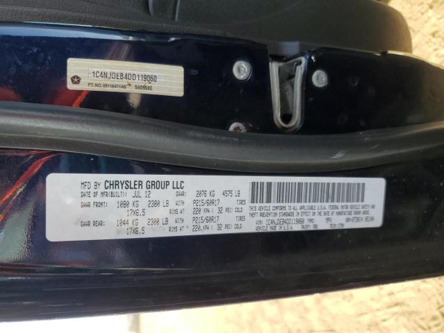 Фото 14 с аукциона – 2013 JEEP COMPASS LA с VIN 1C4NJDEB4DD119060