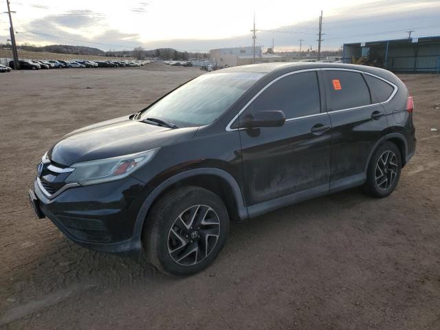 HONDA CR-V SE 2016 with VIN 2HKRM4H40GH646291 - Photo from auction