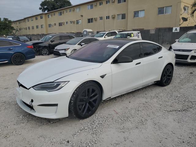 TESLA MODEL S 2022 with VIN 5YJSA1E67NF460953 - Photo from auction