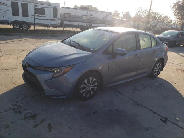 TOYOTA COROLLA LE 2021 with VIN JTDEAMDEXMJ005769 - Photo from auction