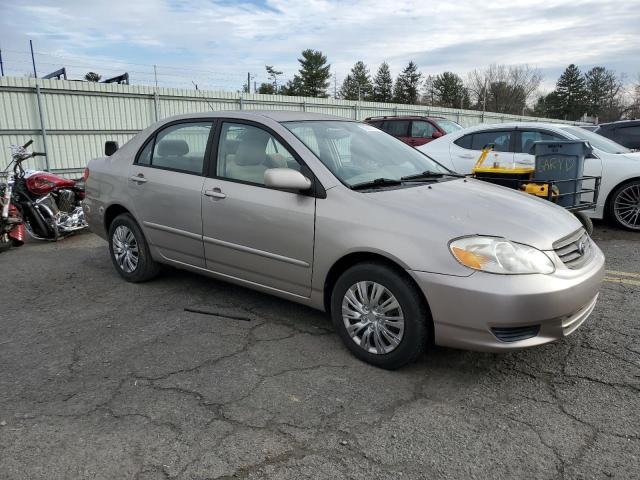Photo 4 from auction – 2003 TOYOTA COROLLA CE with VIN 2T1BR32E23C100314