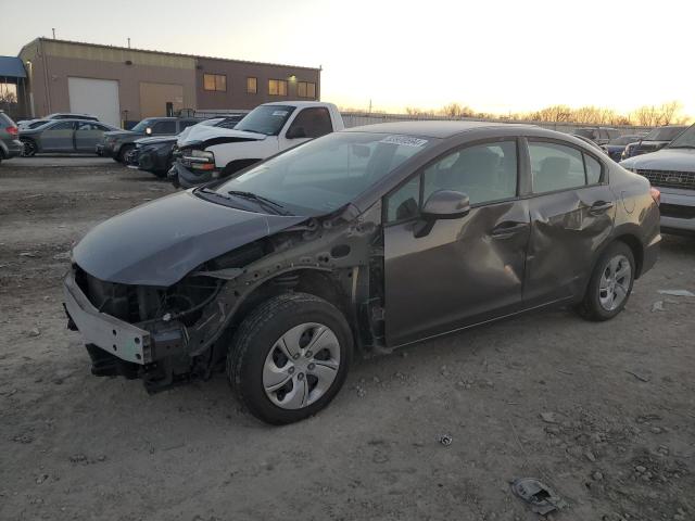 Photo 1 from auction – 2013 HONDA CIVIC LX with VIN 19XFB2F55DE092559