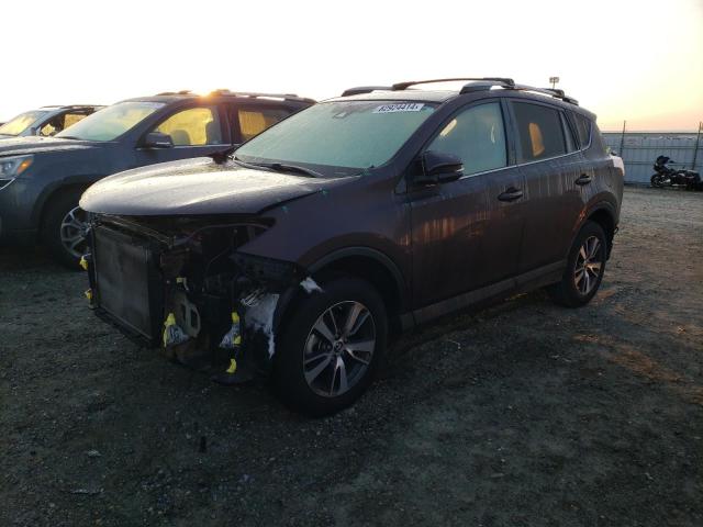 TOYOTA RAV4 XLE 2017 with VIN 2T3WFREVXHW348395 - Photo from auction