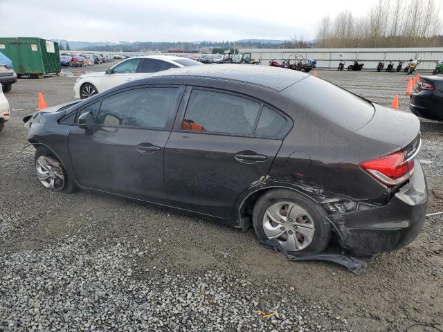Photo 2 from auction – 2013 HONDA CIVIC LX with VIN 19XFB2F57DE223023