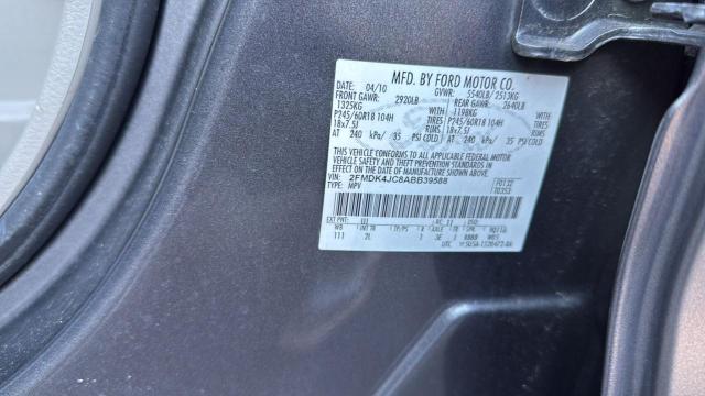 Photo 10 from auction – 2010 FORD EDGE SEL with VIN 2FMDK4JC8ABB39588