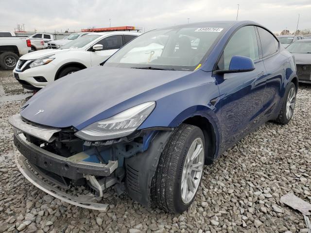 TESLA MODEL Y 2021 with VIN 5YJYGDED7MF106342 - Photo from auction