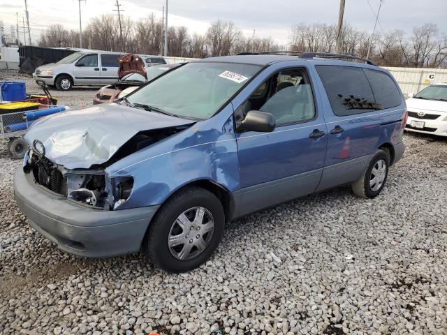 TOYOTA SIENNA LE 2002 with VIN 4T3ZF13C82U480482 - Photo from auction