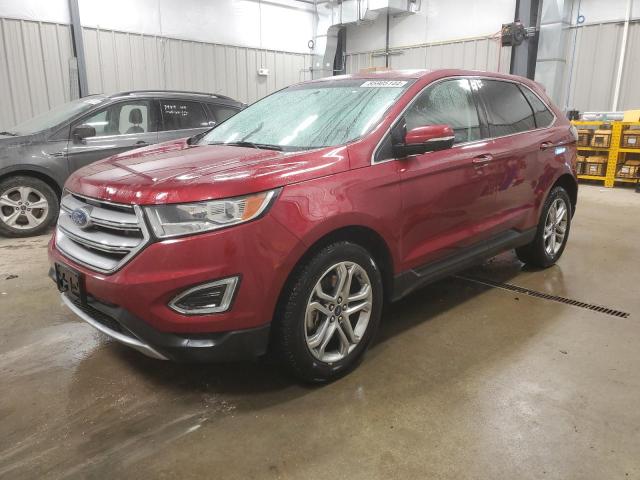FORD EDGE TITAN 2017 with VIN 2FMPK4K98HBC55030 - Photo from auction