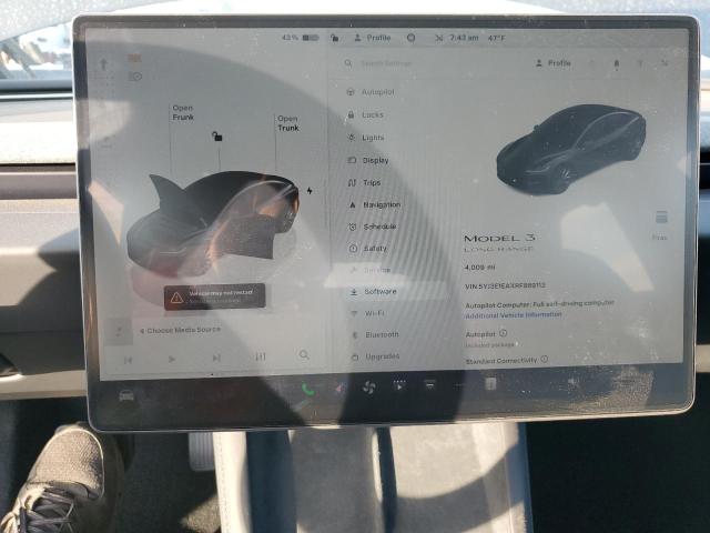 Photo 9 from auction – 2024 TESLA MODEL 3 with VIN 5YJ3E1EAXRF869113