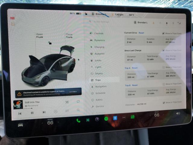 Photo 9 from auction – 2021 TESLA MODEL 3 with VIN 5YJ3E1EC1MF056513