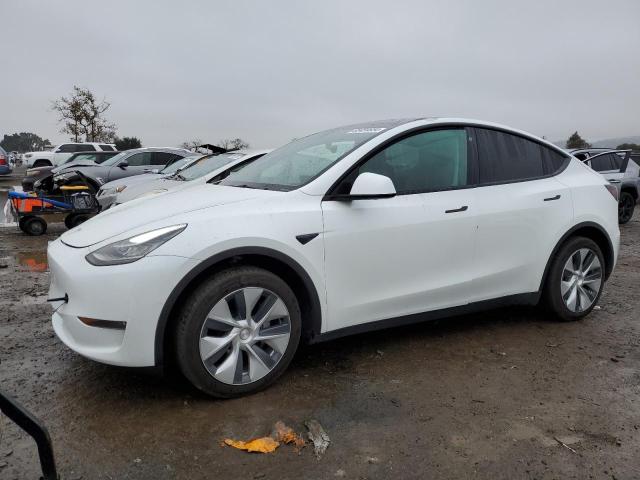 TESLA MODEL Y 2021 with VIN 5YJYGDEE7MF295647 - Photo from auction