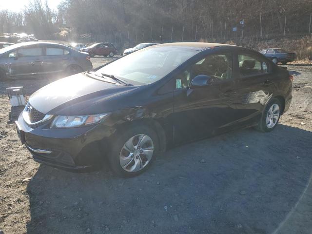 HONDA CIVIC LX 2013 with VIN 19XFB2F50DE210811 - Photo from auction