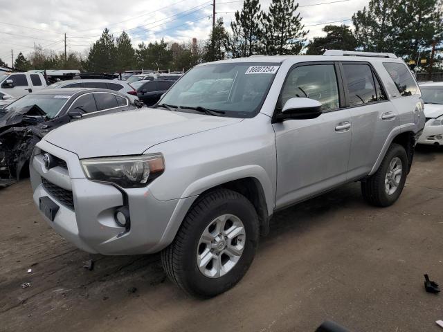 TOYOTA 4RUNNER SR 2015 with VIN JTEBU5JRXF5256029 - Photo from auction