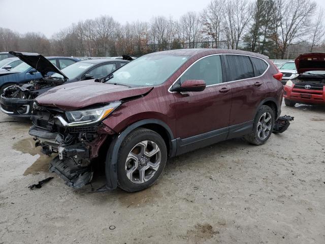 HONDA CR-V EX 2018 with VIN 7FARW2H50JE091490 - Photo from auction