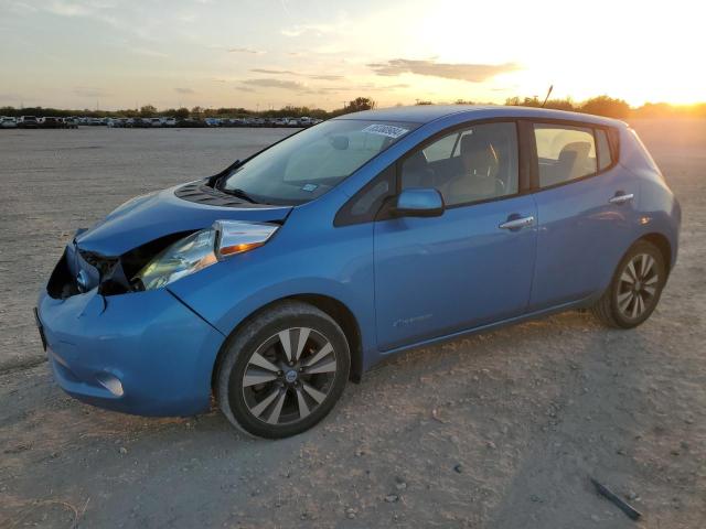 NISSAN LEAF S 2014 with VIN 1N4AZ0CP9EC338561 - Photo from auction