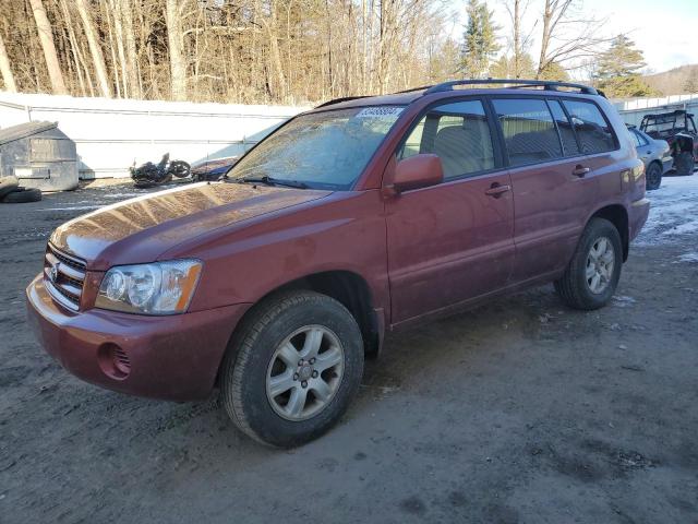 TOYOTA HIGHLANDER 2003 with VIN JTEHD21A430024683 - Photo from auction