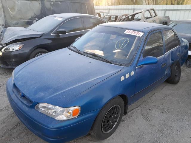 TOYOTA COROLLA VE 2000 with VIN 1NXBR12E7YZ412249 - Photo from auction