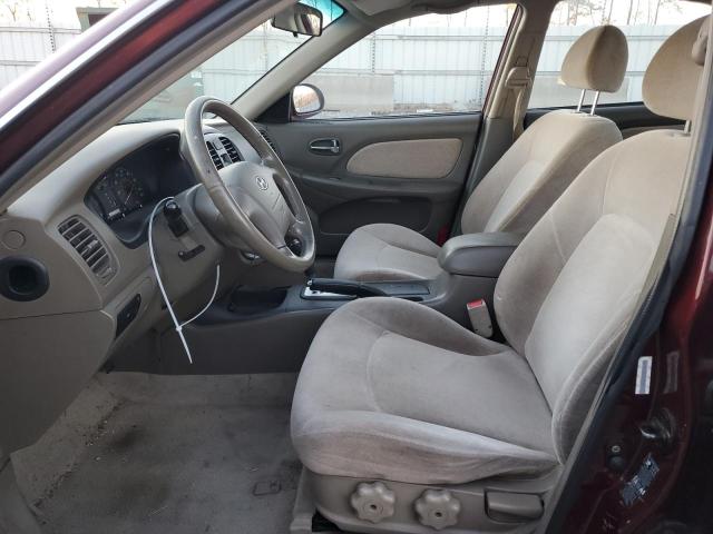 Photo 7 from auction – 2002 HYUNDAI SONATA GL with VIN KMHWF25S92A594191