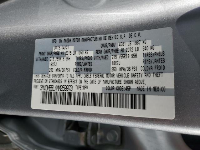 Photo 14 from auction – 2021 MAZDA CX-30 SELE with VIN 3MVDMBBL4MM259973