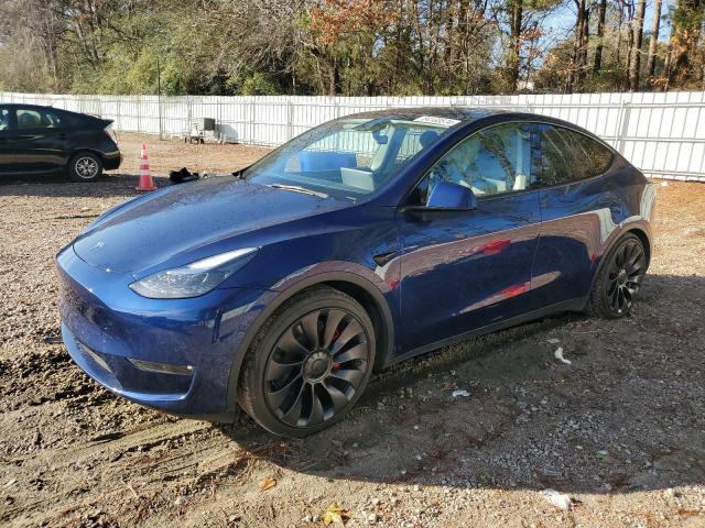 TESLA MODEL Y 2022 with VIN 7SAYGDEF6NF546431 - Photo from auction