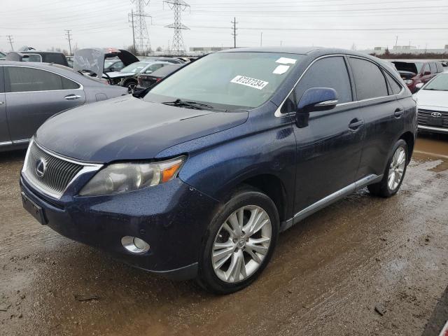 LEXUS RX 450H 2010 with VIN JTJZB1BA2A2400321 - Photo from auction