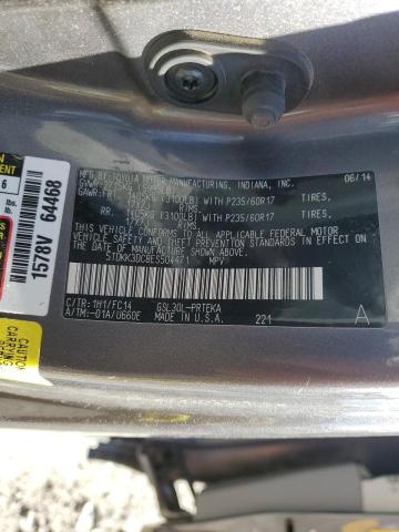 Photo 14 from auction – 2014 TOYOTA SIENNA LE with VIN 5TDKK3DC8ES504471