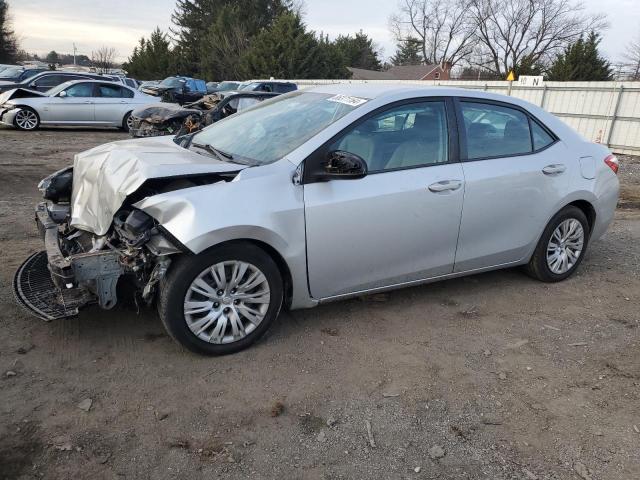 TOYOTA COROLLA L 2015 with VIN 2T1BURHE5FC476924 - Photo from auction