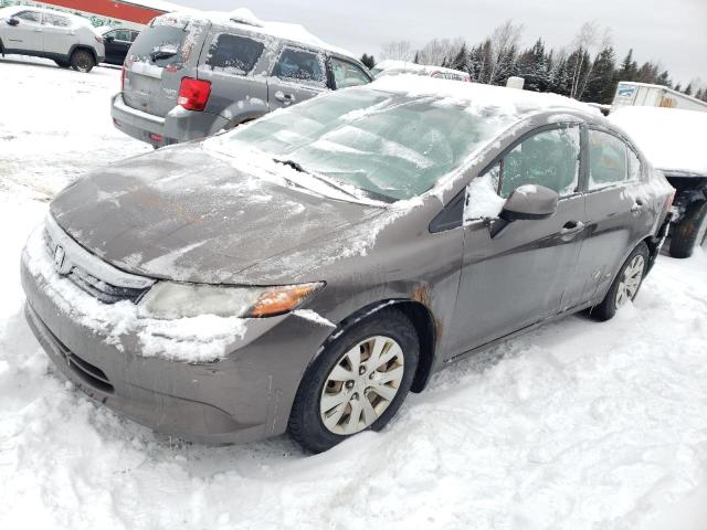 HONDA CIVIC LX 2012 with VIN 2HGFB2E42CH013409 - Photo from auction