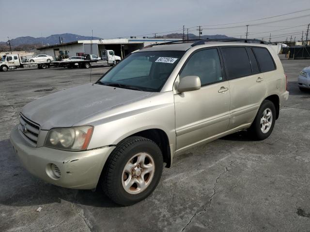 TOYOTA HIGHLANDER 2002 with VIN JTEGD21A020025811 - Photo from auction
