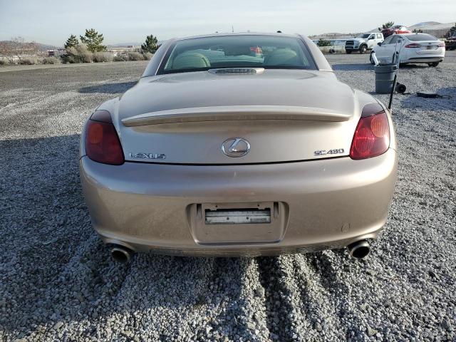 Photo 6 from auction – 2002 LEXUS SC 430 with VIN JTHFN48Y220034908