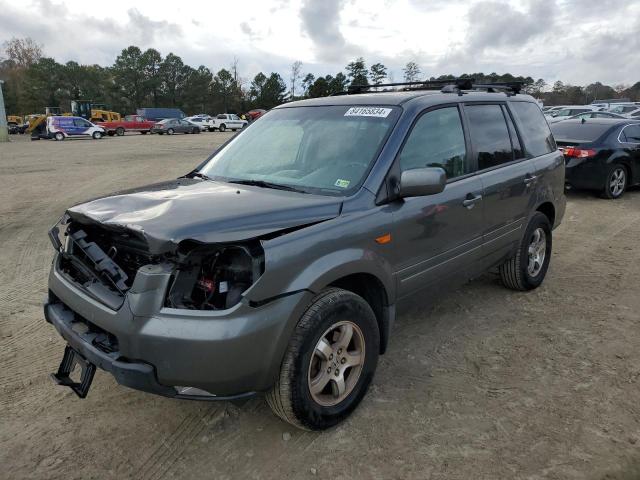 HONDA PILOT EXL 2007 with VIN 2HKYF18587H520323 - Photo from auction