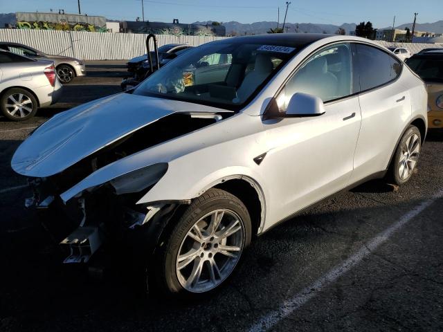 TESLA MODEL Y 2021 с VIN 5YJYGDEE7MF306730 - Снимка от търг
