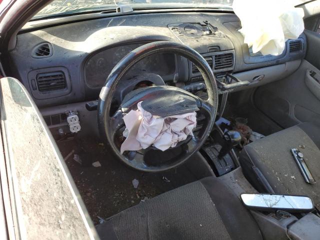 Photo 8 from auction – 1999 SUBARU IMPREZA L with VIN JF1GF4358XH811137