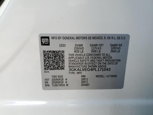 Photo 14 from auction – 2023 GMC TERRAIN SL with VIN 3GKALVEG4PL171043