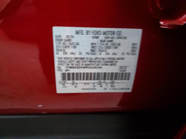 Photo 14 from auction – 2024 FORD EXPLORER X with VIN 1FMSK8DH9RGA49344