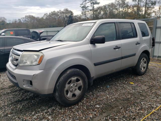 HONDA PILOT LX 2011 with VIN 5FNYF3H22BB057345 - Photo from auction