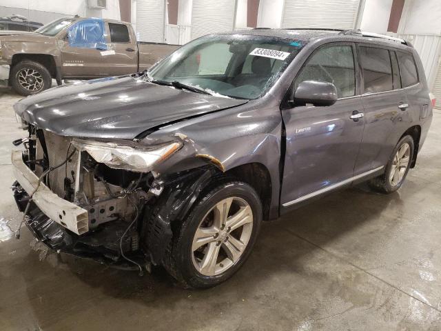 TOYOTA HIGHLANDER 2012 with VIN 5TDDK3EH0CS101049 - Photo from auction