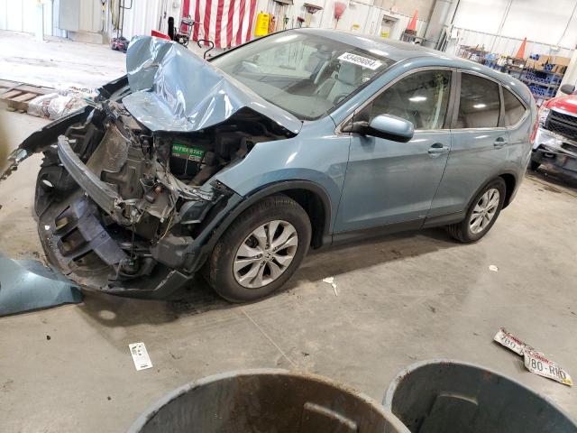 HONDA CR-V EX 2013 with VIN 5J6RM4H5XDL047893 - Photo from auction