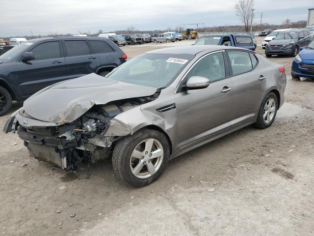 KIA OPTIMA LX 2015 with VIN 5XXGM4A78FG499515 - Photo from auction